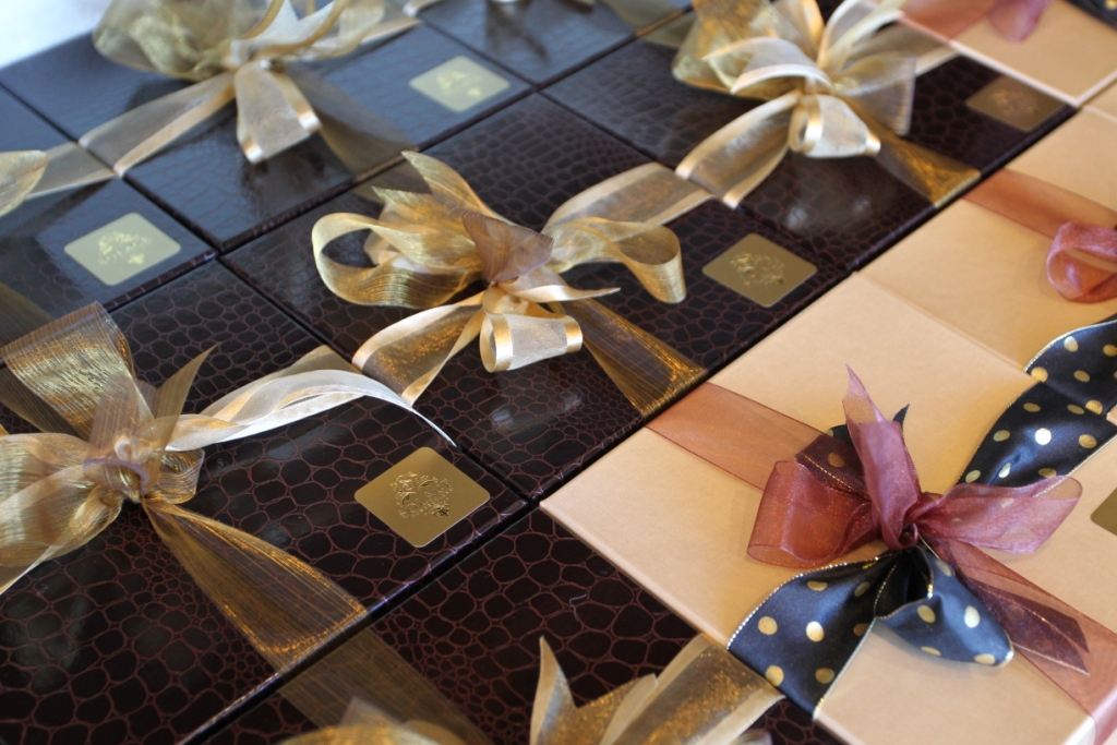 Gift Boxes with Bows